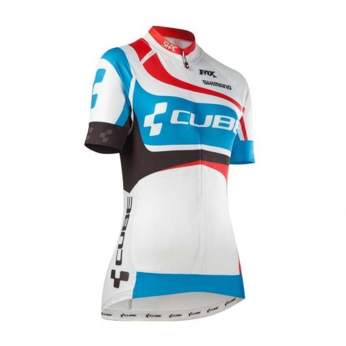 2016 CUBE Damen Fahrradbekleidung Radtrikot Kurzarm KIIM743