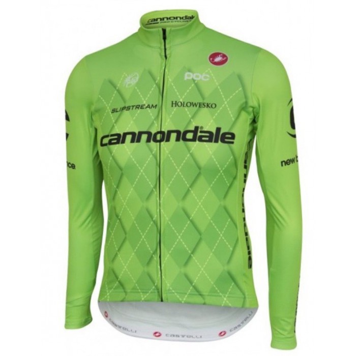 2016 Cannondale Team Grün Pro Radtrikot Langarm INFW681