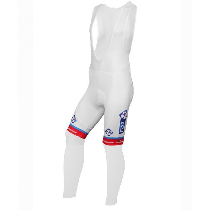 2016 Team FDJ Weiß Lang Trägerhose DNDE392