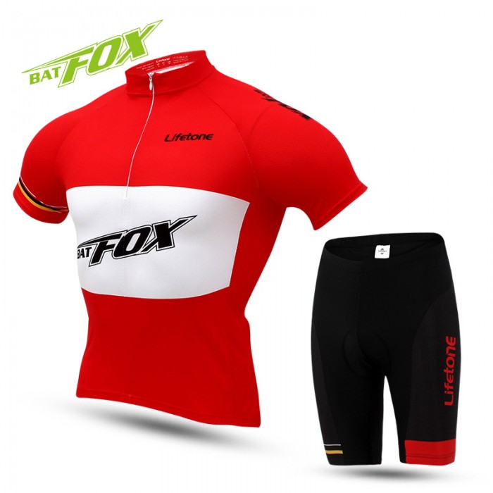 2016 Fox Radbekleidung Radtrikot Kurzarm und Fahrradhosen Kurz HRSN454