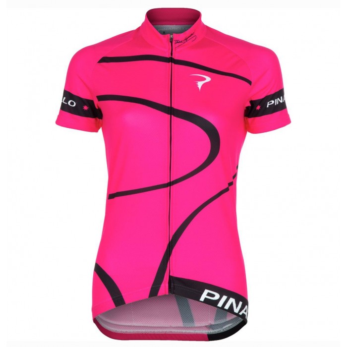 2016 Pinarello MIRA Rose Damen Radtrikot Kurzarm URPW790