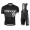 2016 Scott schwarz Weiß Fahrradbekleidung Satz Fahrradtrikot Kurzarm Trikot und Kurz Trägerhose CKOA960