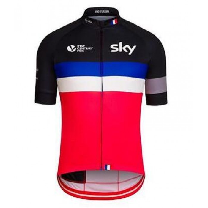 2016 SKY France Radtrikot Kurzarm NUJK475