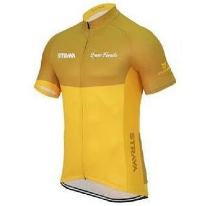 2016 Strava gelb Radtrikot Kurzarm OLHJ148