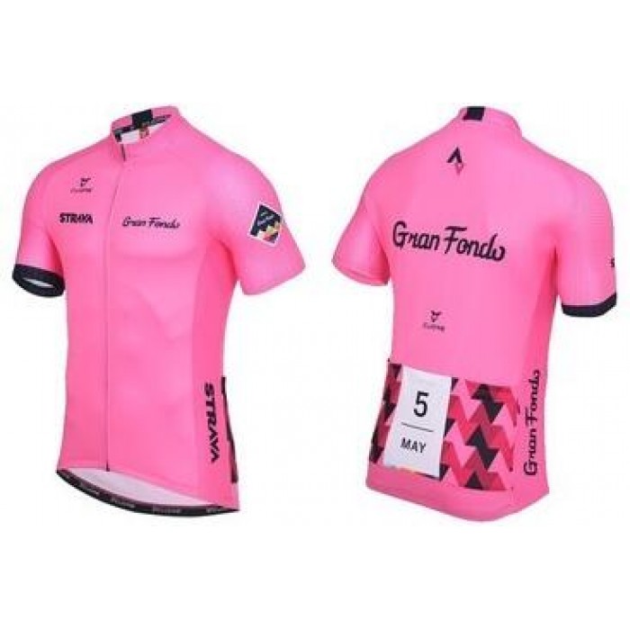 2016 Strava Radtrikot Kurzarm rose XYCJ780