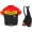 2016 Twin Six Arenberg Fahrradbekleidung Satz Fahrradtrikot Kurzarm Trikot und Kurz Trägerhose CBTB737