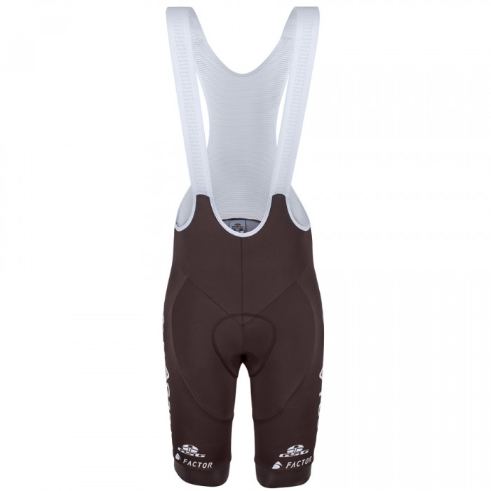 2017 AG2R La Mondiale Kurz Trägerhose Braun 444DBKV