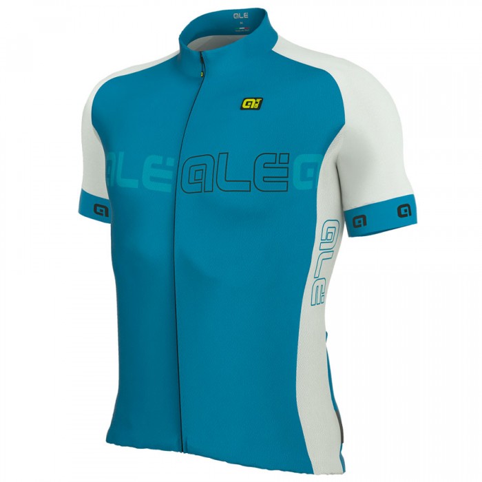 2017 Ale Excel Basic Radtrikot Kurzarm Light Blau 190KPGG