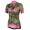 2017 Damen Ale Graphics PRR Camo Grün-Rose Radtrikot Kurzarm 232VRUV