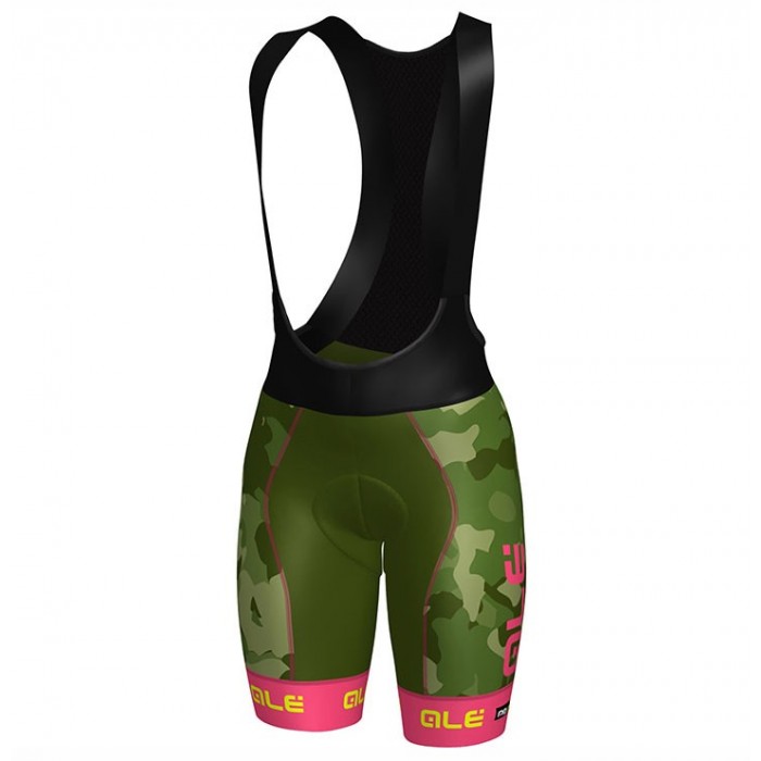 2017 Damen Ale Graphics PRR Camo Grün-Rose Kurz Trägerhose 618YKUK