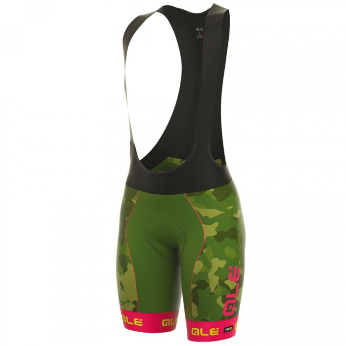 2017 Damen Ale Graphics PRR Camo Kurz Trägerhose Grün Pink 985MMUB