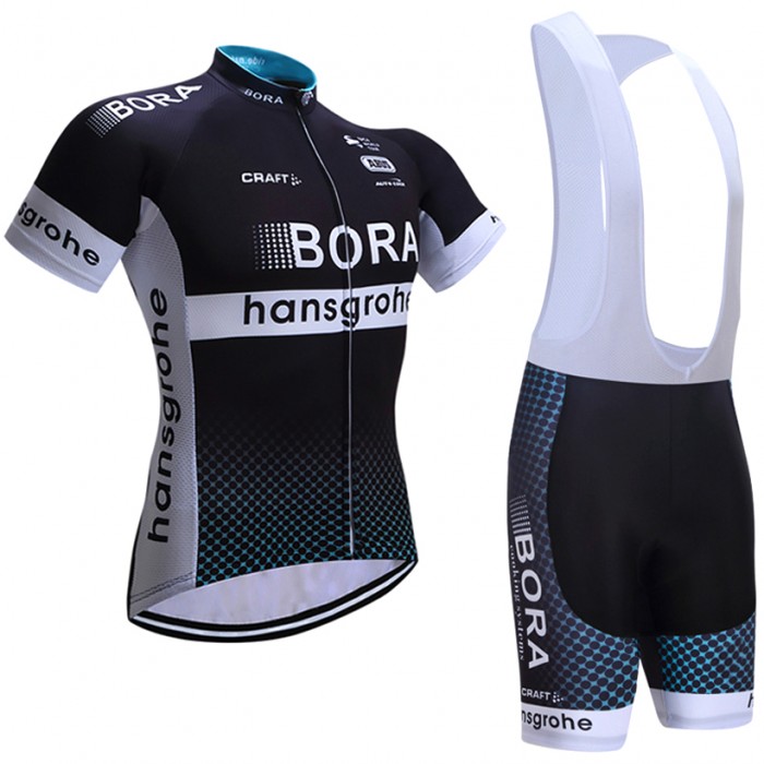 BORA Hansgrohe 2017 Fahrradbekleidung Satz Radtrikot Kurzarm+Kurz Trägerhose 531DYBJ