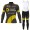 2017 Direct Energie Pro Nouveau Fahrradbekleidung Satz Radtrikot Langarm+Lang Trägerhose 234ZBUO