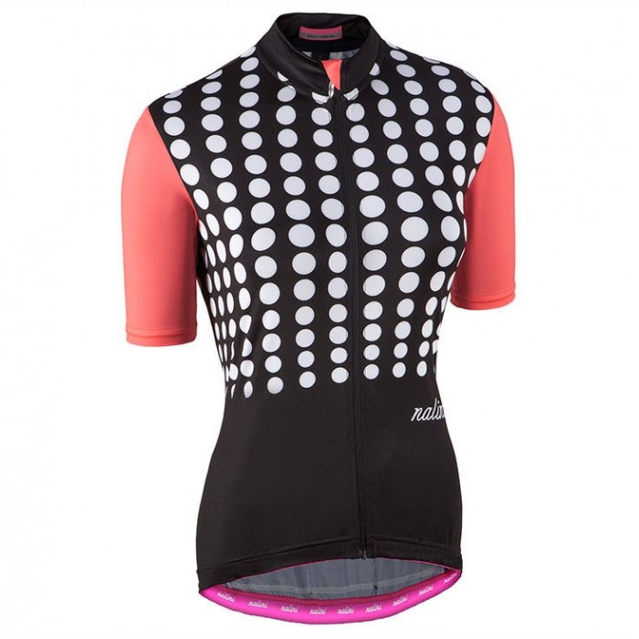 2017 Nalini PRO Optical Damen Schwarz Radtrikot Kurzarm 412XZFO