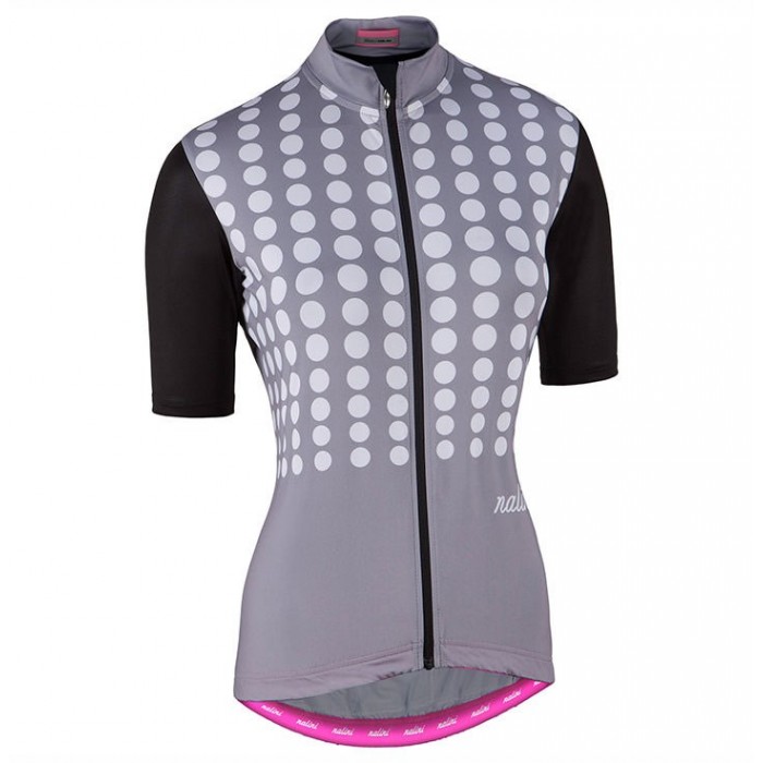 2017 Nalini PRO Optical Damen Grau Radtrikot Kurzarm 789ITIL