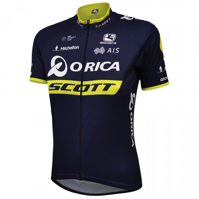 Damen Orica Scott Pro 2017 Radtrikot Kurzarm 515IXYN