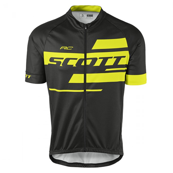 2017 Scott Rc Schwarz Gelb Radtrikot Kurzarm 378FFDE