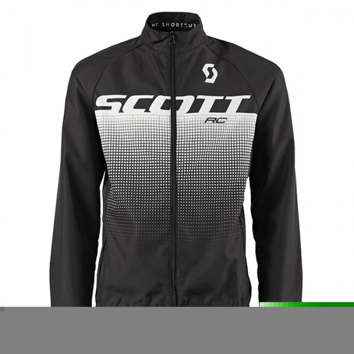 2017 Scott Rc Weiß-noir Radtrikot Langarm 806PBWH