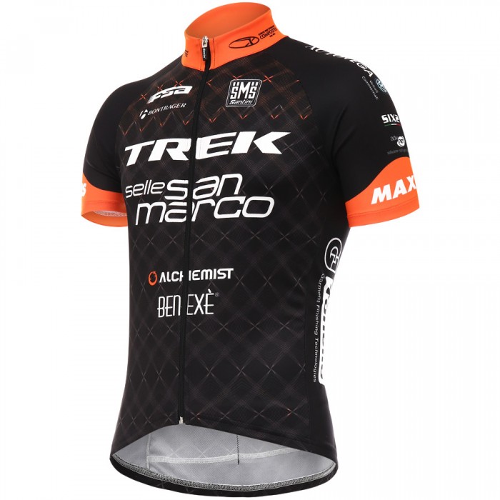 Trek Selle San Marco 2017 Schwarz Radtrikot Kurzarm 565SLNO